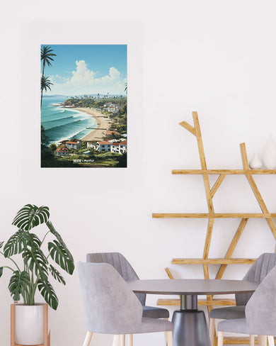 Goan Coastal Vista [BREATHE] Art-Poster