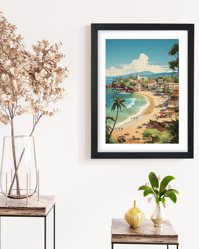 Coastal Bliss in Goa [BREATHE] Art-Poster