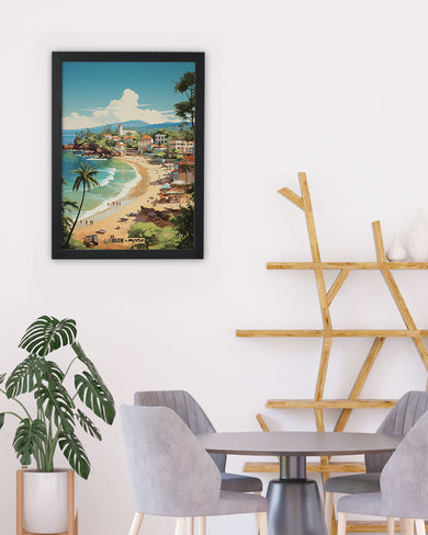 Coastal Bliss in Goa [BREATHE] Art-Poster