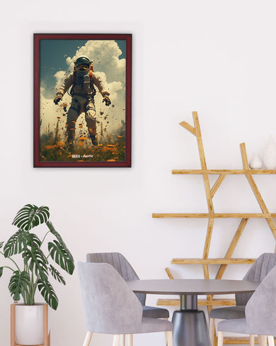 Space Leap [BREATHE] Art-Poster