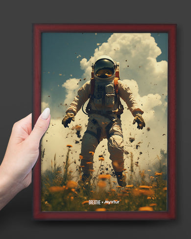 Space Leap [BREATHE] Art-Poster