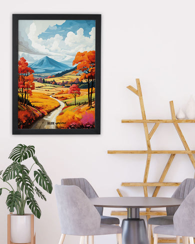 Scenic Alps in Soft Hues [BREATHE] Art-Poster