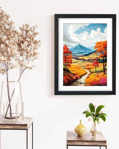 Scenic Alps in Soft Hues [BREATHE] Art-Poster