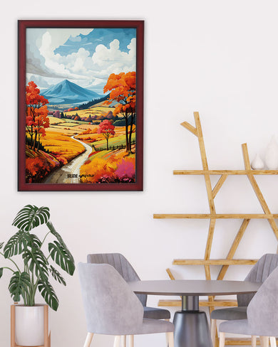 Scenic Alps in Soft Hues [BREATHE] Art-Poster