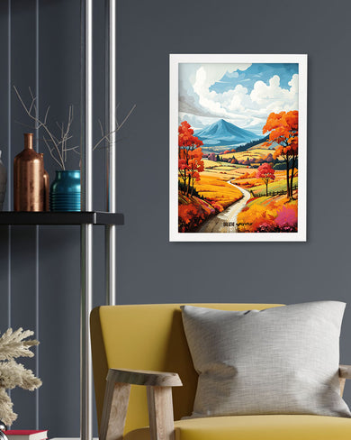 Scenic Alps in Soft Hues [BREATHE] Art-Poster