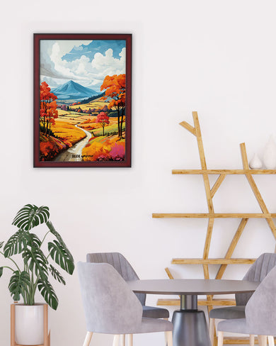 Scenic Alps in Soft Hues [BREATHE] Art-Poster