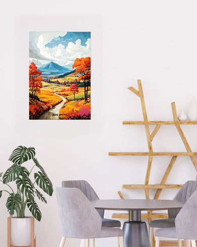 Scenic Alps in Soft Hues [BREATHE] Art-Poster