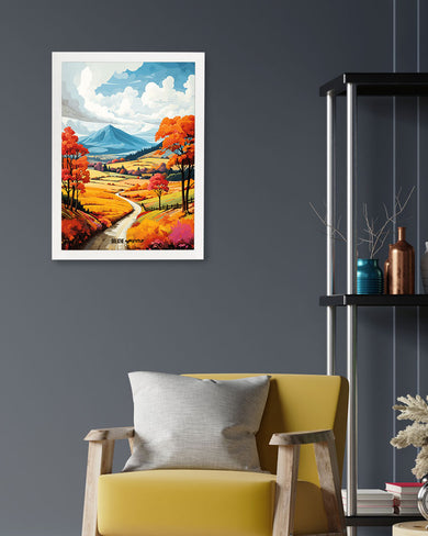 Scenic Alps in Soft Hues [BREATHE] Art-Poster