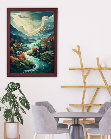 Alpine Mountain Charm [BREATHE] Art-Poster