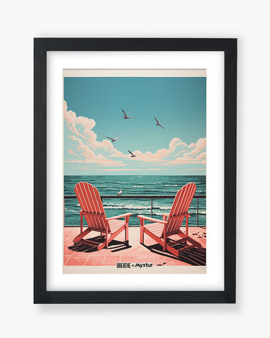 California Dreaming Chairs [BREATHE] Art-Poster