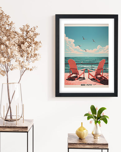 California Dreaming Chairs [BREATHE] Art-Poster