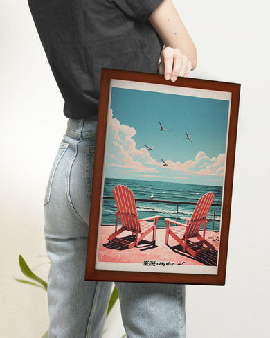 California Dreaming Chairs [BREATHE] Art-Poster