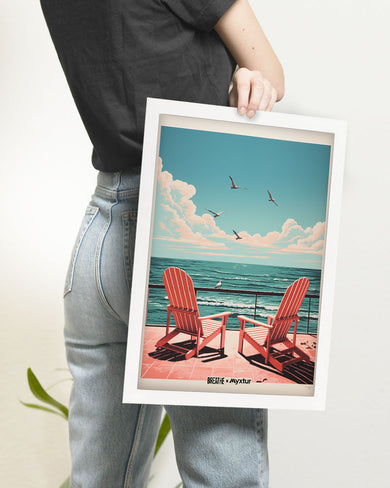 California Dreaming Chairs [BREATHE] Art-Poster