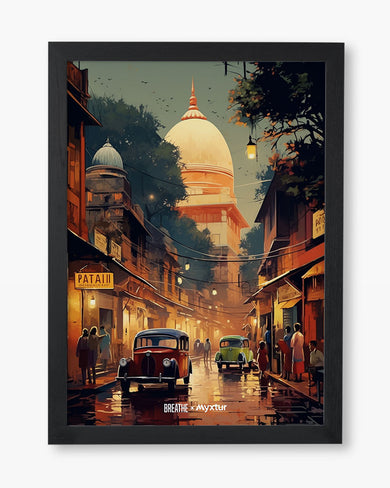 Historic Delhi Lanes [BREATHE] Art-Poster