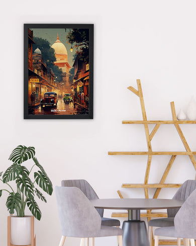 Historic Delhi Lanes [BREATHE] Art-Poster