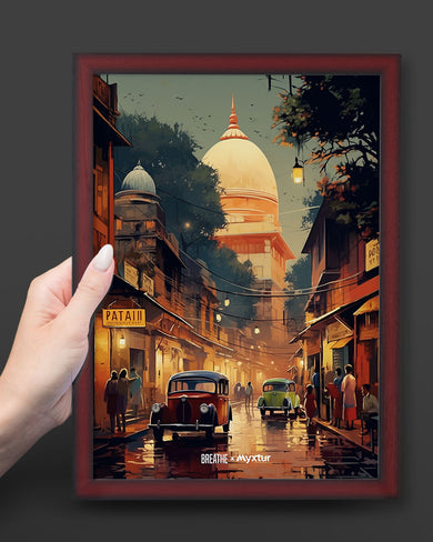 Historic Delhi Lanes [BREATHE] Art-Poster
