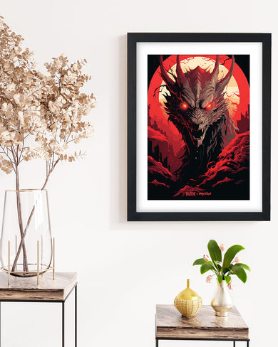 Nightmare Dragon [BREATHE] Art-Poster