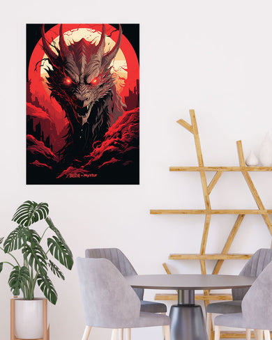 Nightmare Dragon [BREATHE] Art-Poster