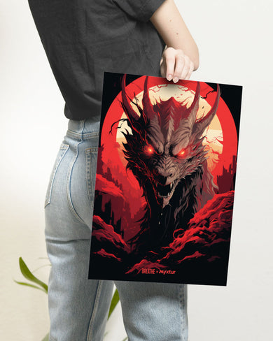 Nightmare Dragon [BREATHE] Art-Poster