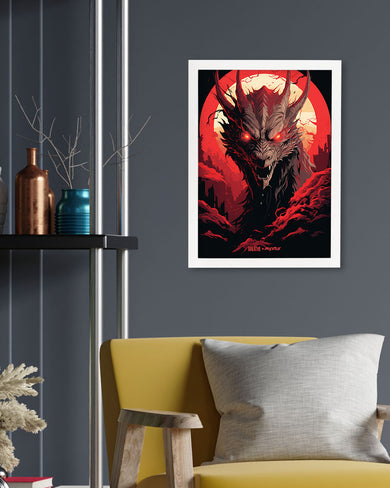 Nightmare Dragon [BREATHE] Art-Poster