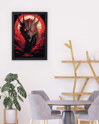 Nightmare Dragon [BREATHE] Art-Poster