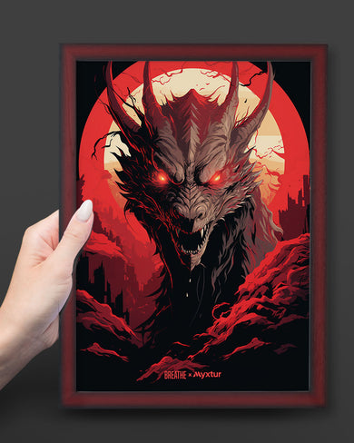 Nightmare Dragon [BREATHE] Art-Poster