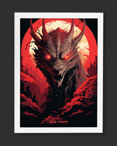 Nightmare Dragon [BREATHE] Art-Poster