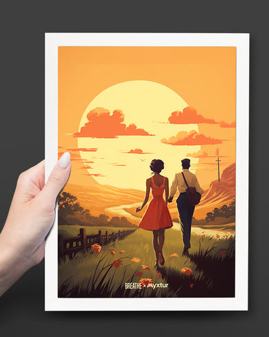Sun Kissed Stroll [BREATHE] Art-Poster