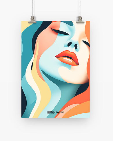 Aqueous Beauty [BREATHE] Art-Poster
