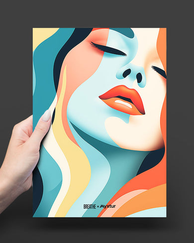 Aqueous Beauty [BREATHE] Art-Poster