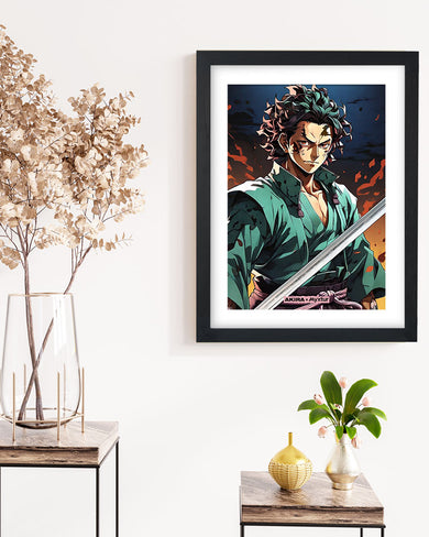 Demon Slayer-Tanjiro [AKIRA] Art-Poster