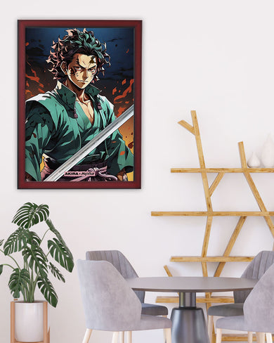 Demon Slayer-Tanjiro [AKIRA] Art-Poster