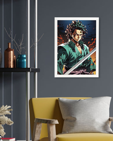 Demon Slayer-Tanjiro [AKIRA] Art-Poster