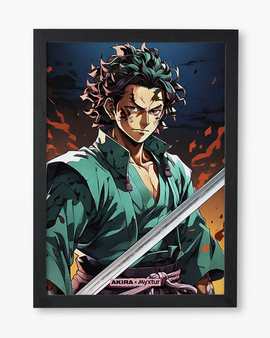 Demon Slayer-Tanjiro [AKIRA] Art-Poster