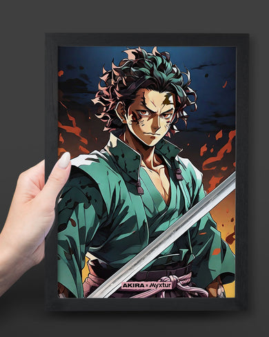 Demon Slayer-Tanjiro [AKIRA] Art-Poster