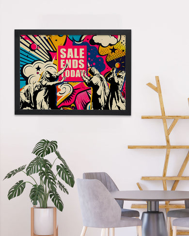 Sale Ends Today in Graffiti Art-Poster