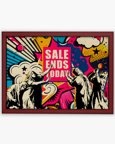 Sale Ends Today in Graffiti Art-Poster