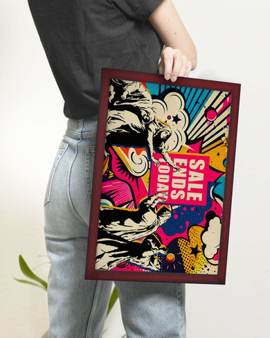 Sale Ends Today in Graffiti Art-Poster