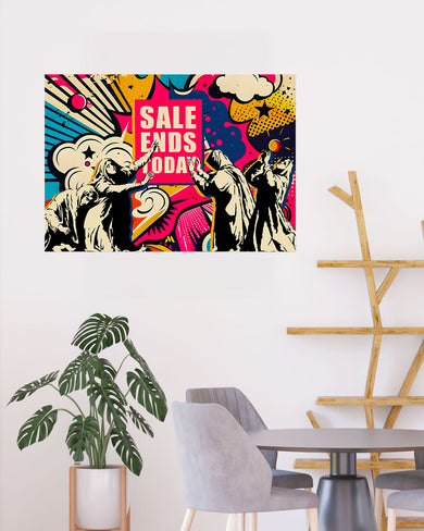 Sale Ends Today in Graffiti Art-Poster