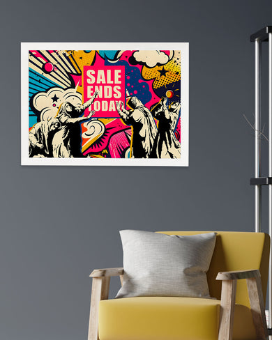 Sale Ends Today in Graffiti Art-Poster