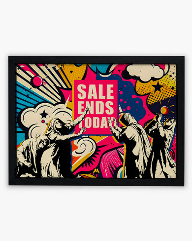 Sale Ends Today in Graffiti Art-Poster