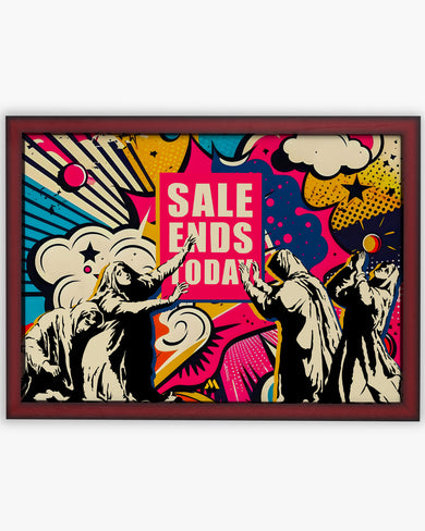 Sale Ends Today in Graffiti Art-Poster