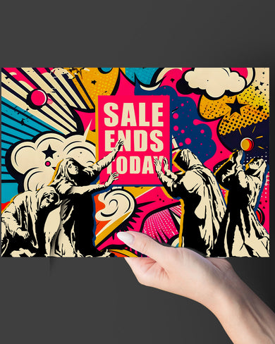 Sale Ends Today in Graffiti Art-Poster