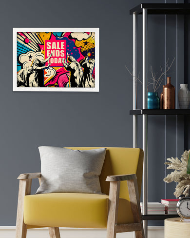 Sale Ends Today in Graffiti Art-Poster