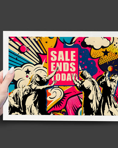 Sale Ends Today in Graffiti Art-Poster