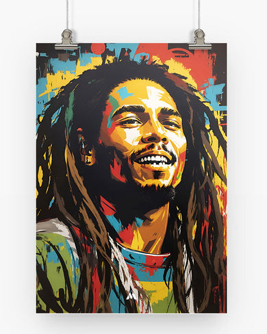 Bob Markey Tribute Art-Poster