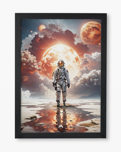 Exoplanet Landing Art-Poster