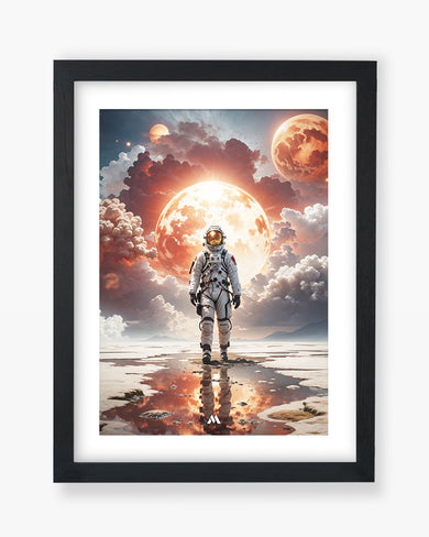 Exoplanet Landing Art-Poster