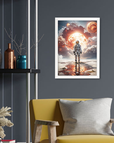 Exoplanet Landing Art-Poster