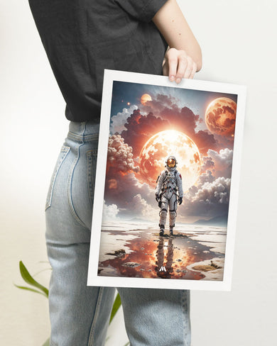 Exoplanet Landing Art-Poster